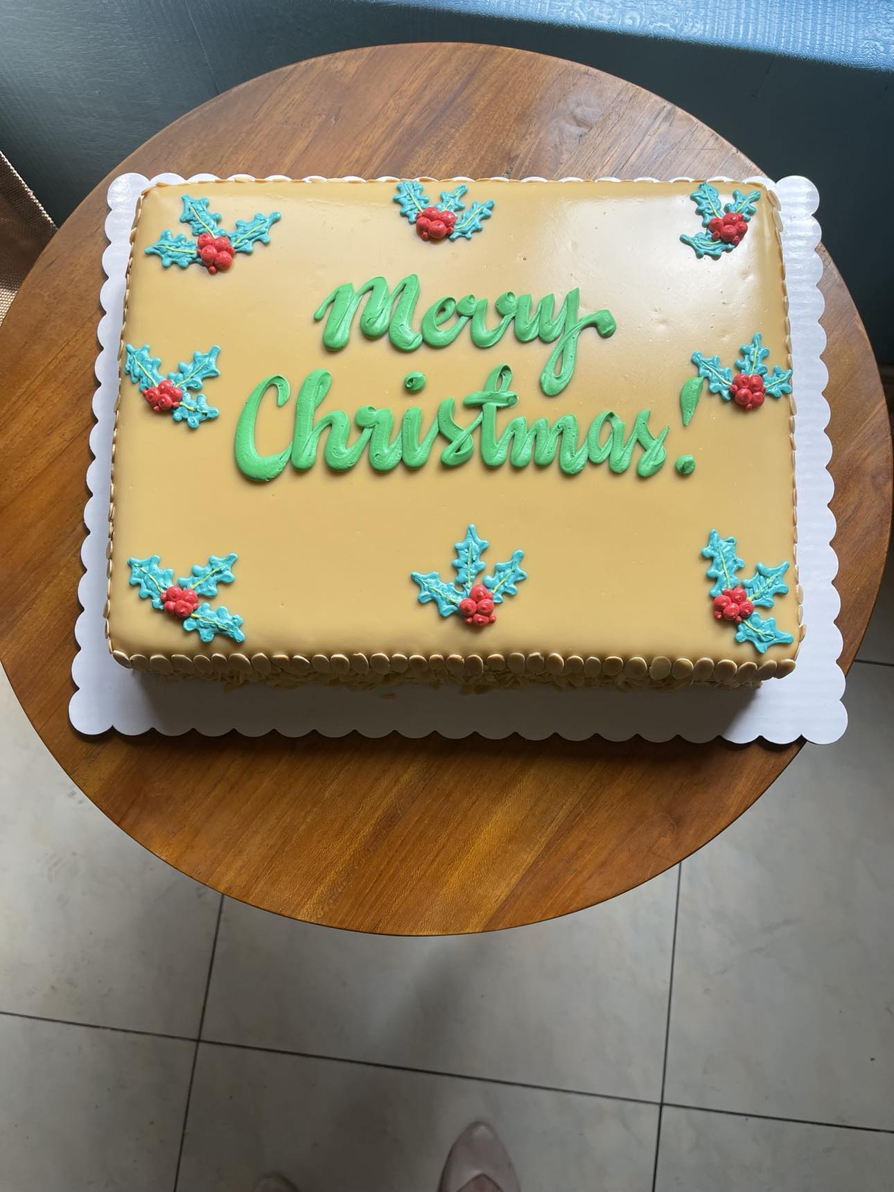 Caramel Christmas Cakes